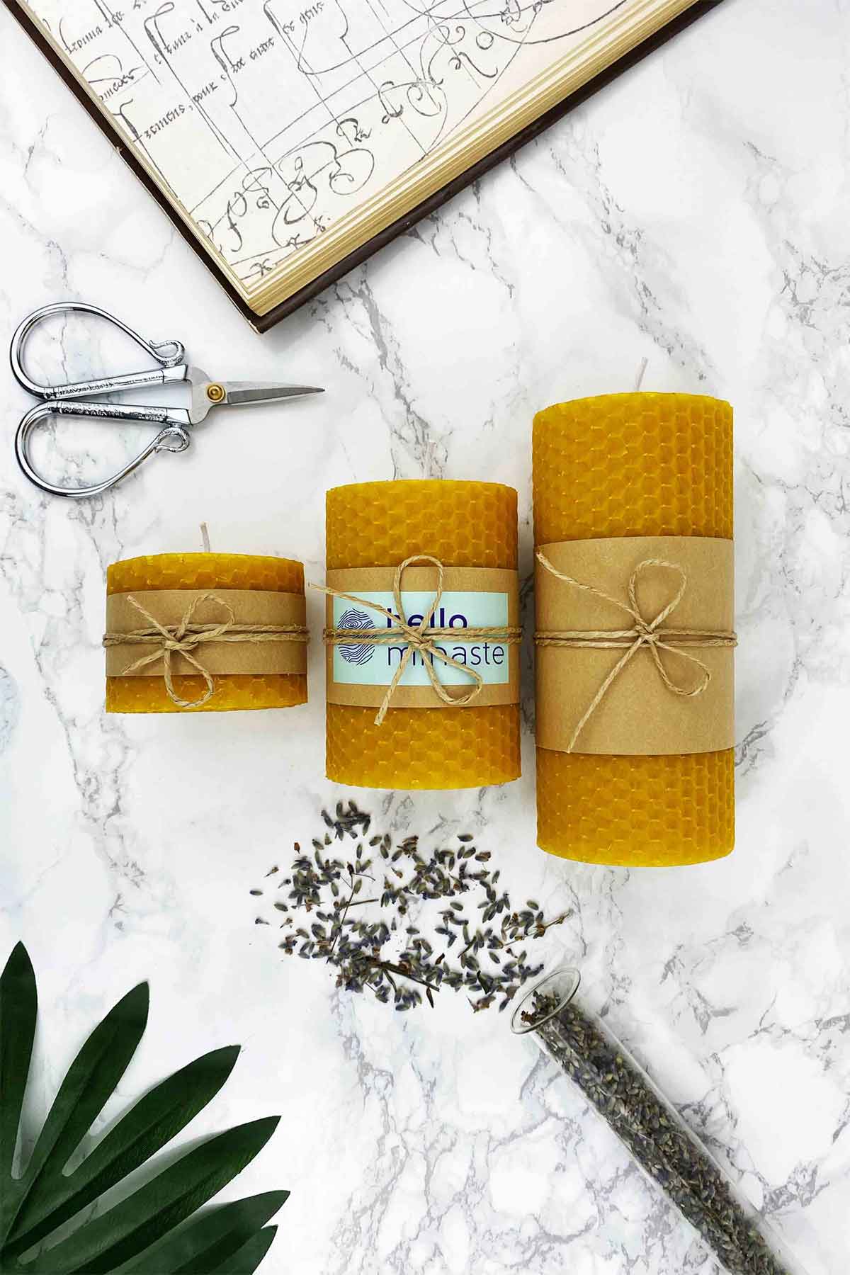 Balmumu Mum Nedir? Nasıl Kullanılır? 2 balmade balmumu mum grand set
