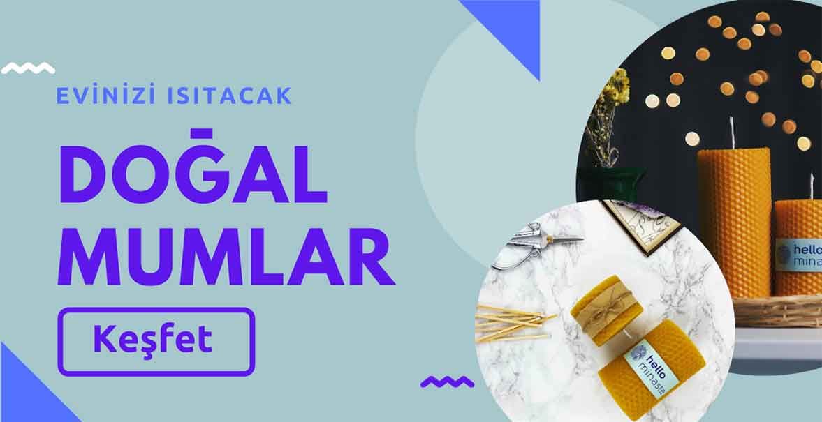 Balmumu Mum Nedir? Nasıl Kullanılır? 3 dogal balmumu mumlar