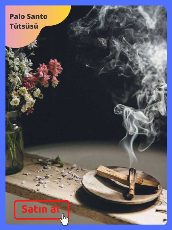Tütsü Kullanımı Nasıl Olmalı? Tütsü Nasıl Kullanılır? 3 palo santo tütsüsü