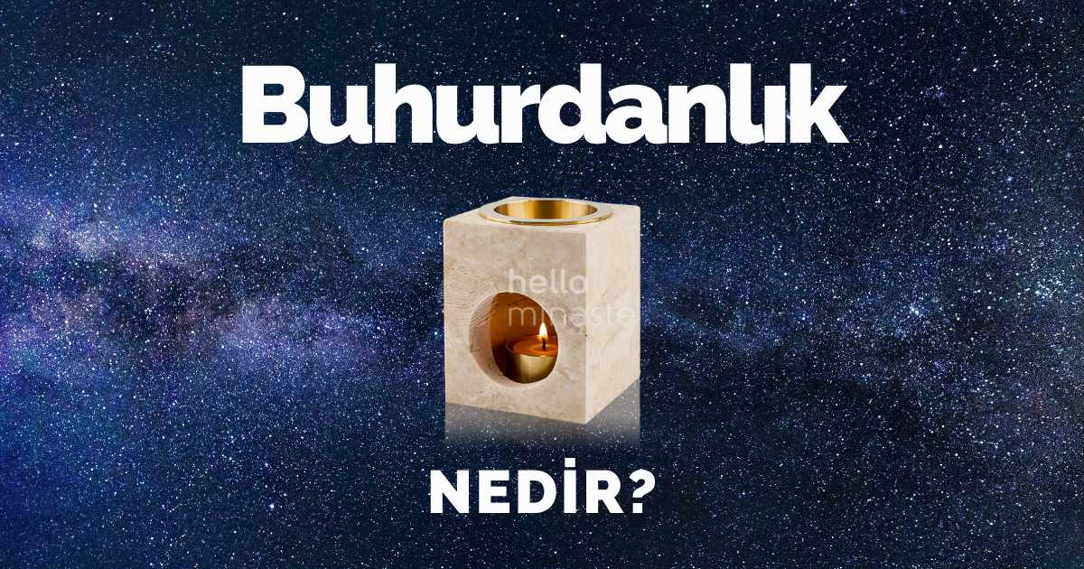 buhurdanlık nedir nasıl kullanılır