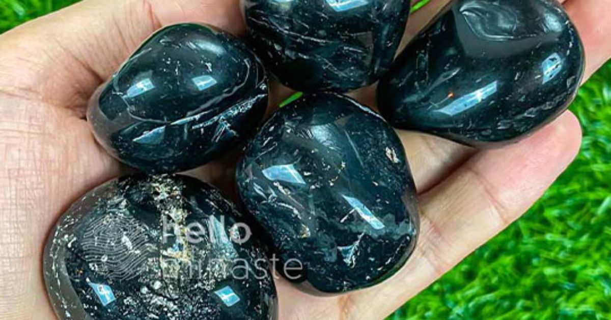 siyah oniks taşı doğal taş