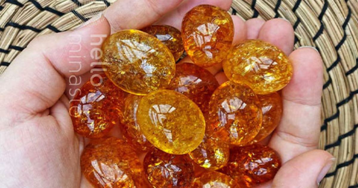 sitrin taşı doğal taş para taşı para mıknatısı
