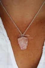 pembe kuvars kolye kullanım